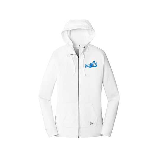 New Era® Women's Sueded Cotton Blend Full-Zip Hoodie